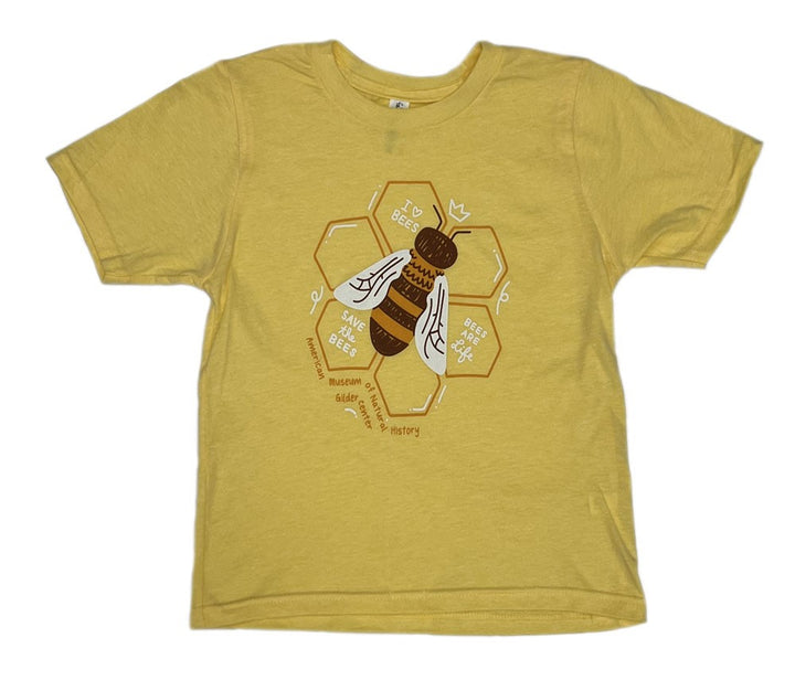 Youth AMNH Gilder Center I Heart Bees T-Shirt