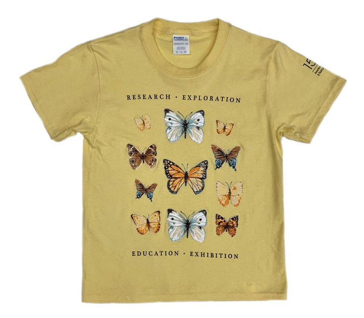 Youth Yellow Butterflies T-Shirt