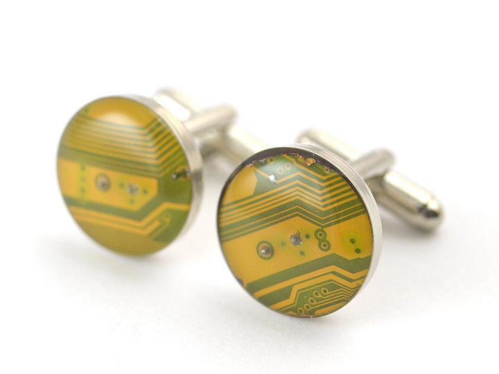 Circuit Board Cuff Links