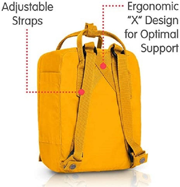Yellow Kanken Mini Backpack