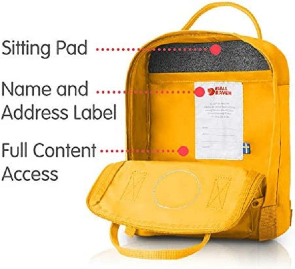 Yellow Kanken Mini Backpack