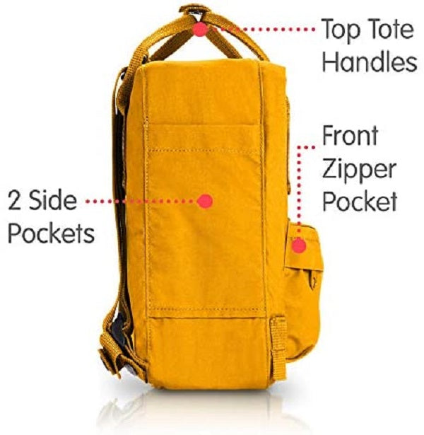 Yellow Kanken Mini Backpack