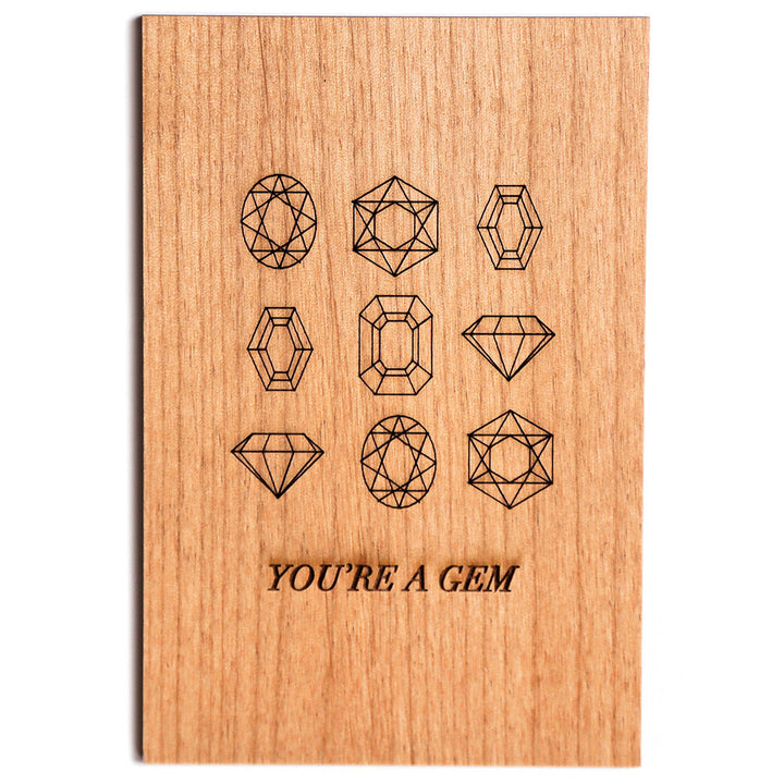 You're A Gem by Cardtorial