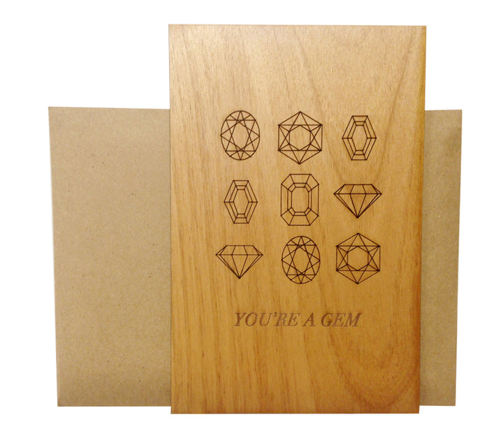 You're A Gem by Cardtorial