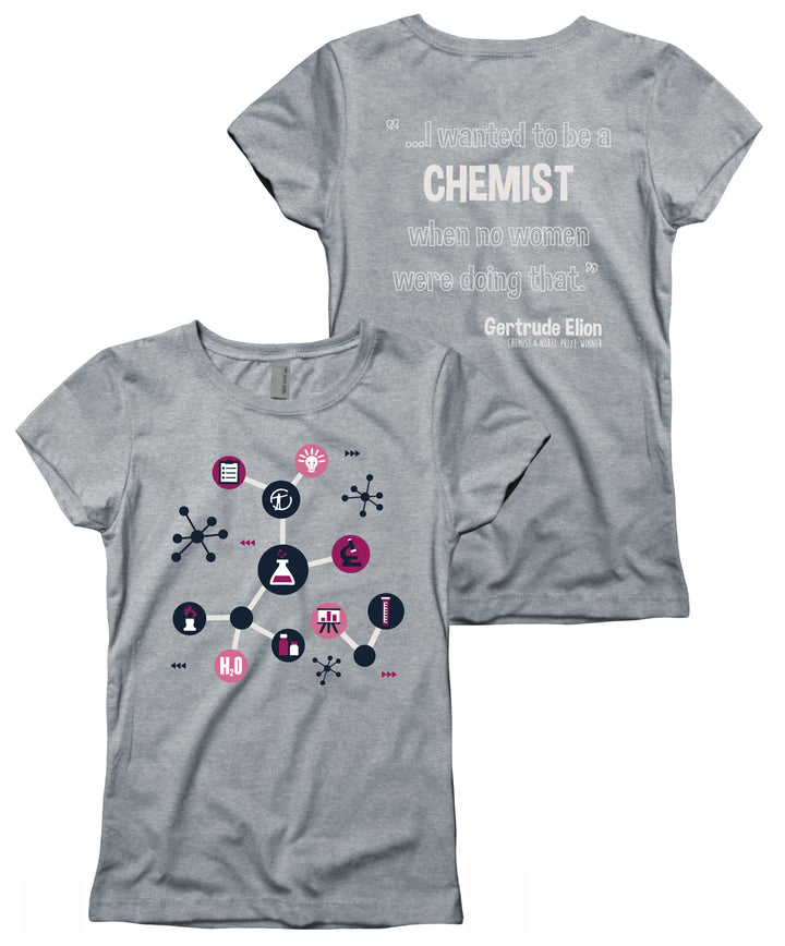 Girls ''I Wanted to be a Chemist'' Tee