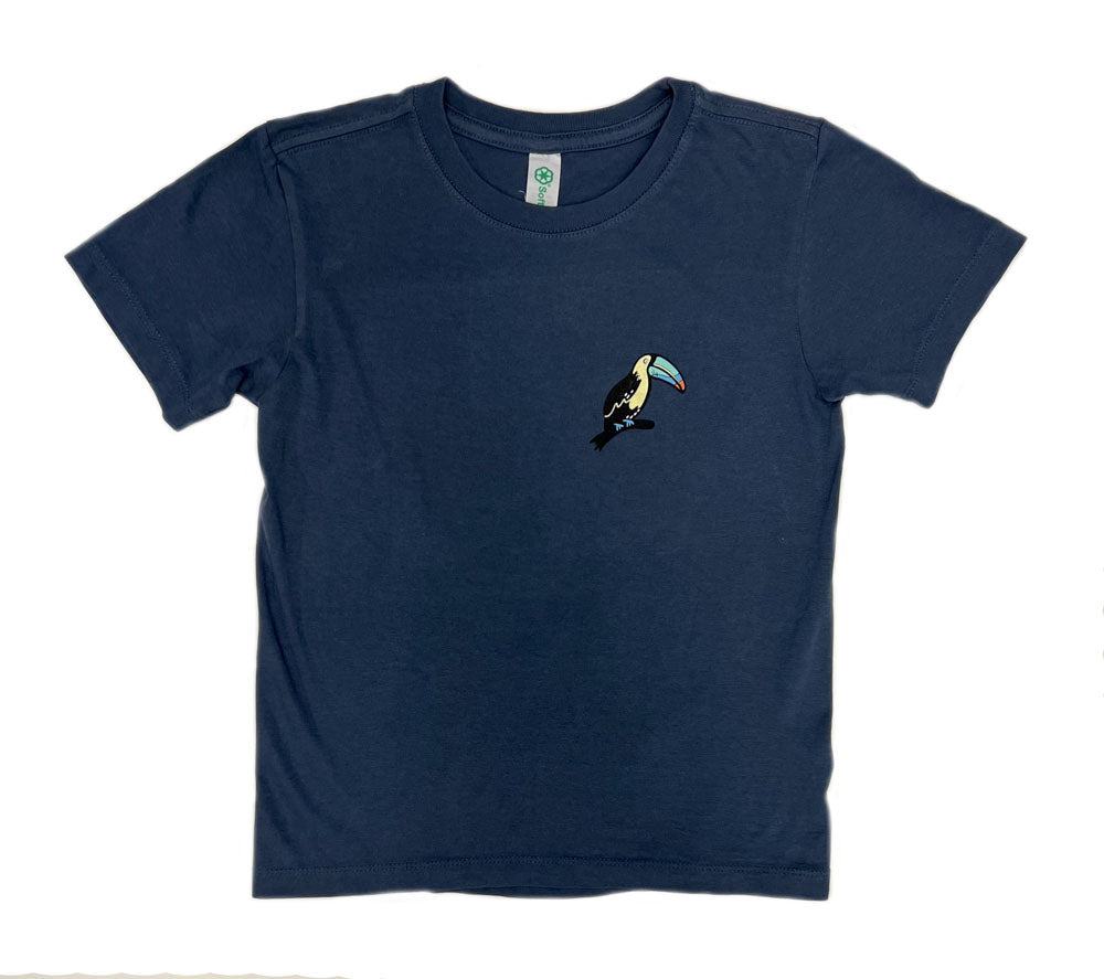 Youth Denim Blue Gilder Center Rainforest T-Shirt