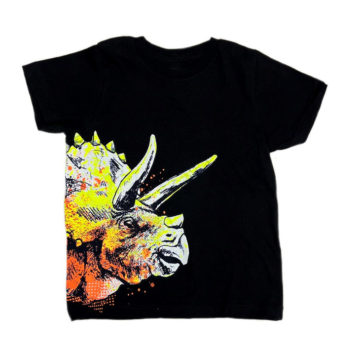 Youth Triceratops Dino Head T-Shirt