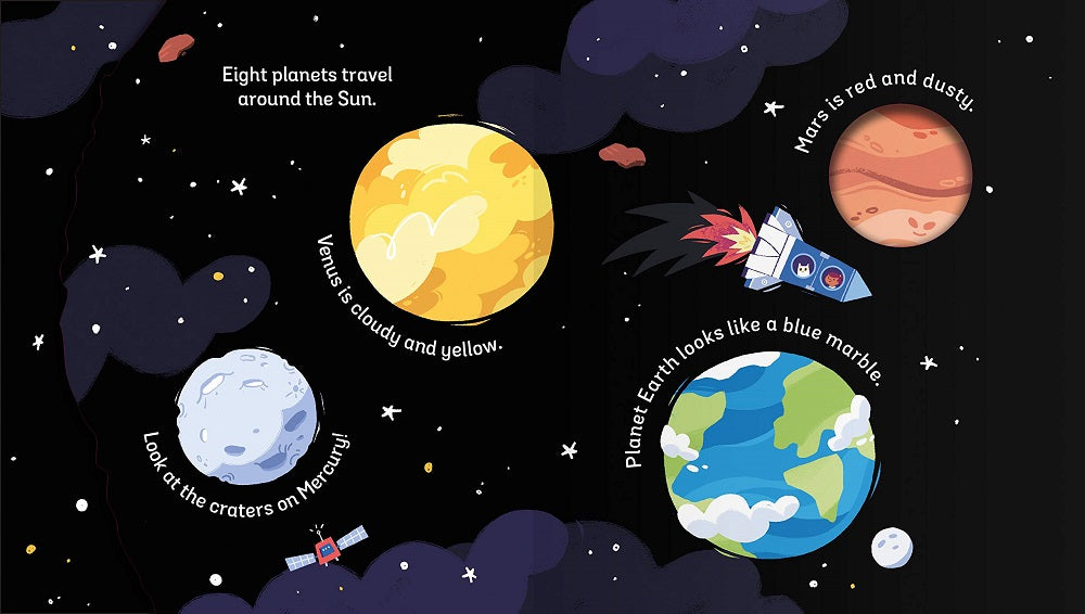 Zoom Space Adventure Board Book