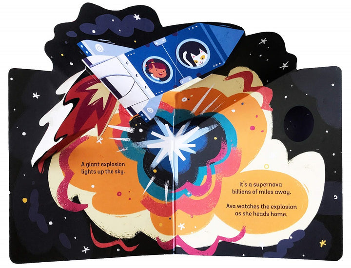 Zoom Space Adventure Board Book